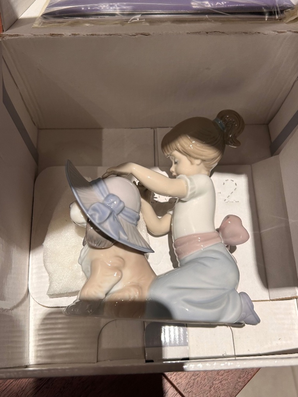 An Elegant Touch Girl Figurine